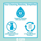 E-Cloth Washing Up Pad, Premium Microfiber Non-Scratch Kitchen Dish Scrubber - Image 6