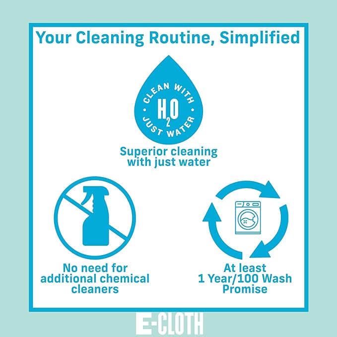 E-Cloth Washing Up Pad, Premium Microfiber Non-Scratch Kitchen Dish Scrubber - Image 6