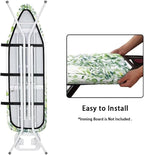 Green Leaves Ironing Board Cover and Pad 15x54 Ironing Table Cover Standard - Image 5