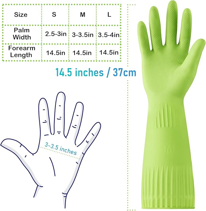 Rubber-Gloves Dishwashing Gloves - Image 5