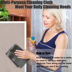 KTT Microfiber Cleaning Cloth, Reusable Thickened Magic Cleaning Cloth.Streak - Image 6