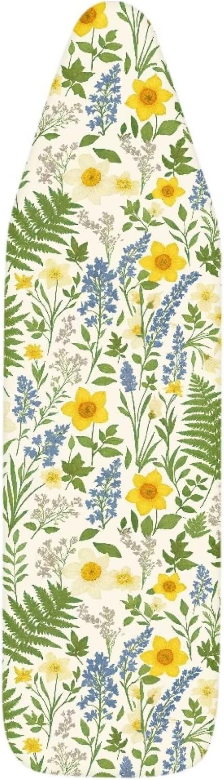 Leaves Flower Ironing Board Cover and Pad - Image 7