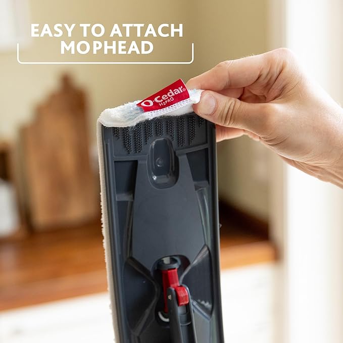 O-Cedar H2prO Flat Mop System | Quick Cleaning Tool | Clean - Image 12
