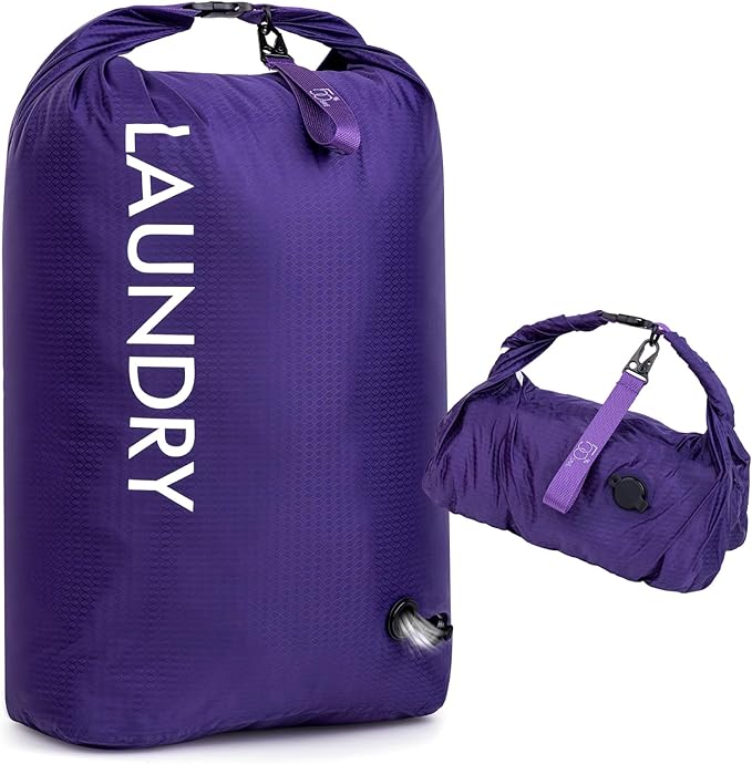 Travel Laundry Bag, Vacuum Compression Dirty Clothes Travel Bag, Waterproof by CANBOX