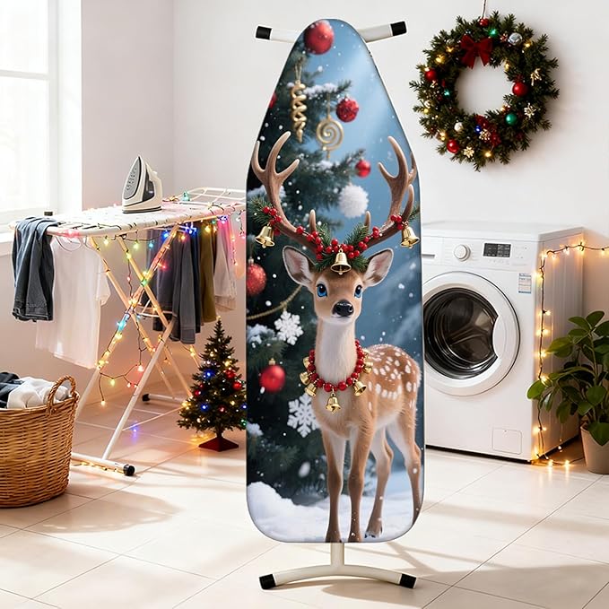 Nuxovilar Ironing Board Covers Winter Deer - Image 2
