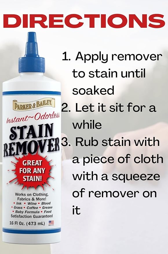 Parker and Bailey Stain Remover- Blood Stain Remover - Image 3