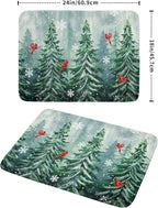 Winter Pines Tree Dish Drying Mats - Image 2
