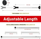 Door Stoppers Security Bar 2 Pack - Image 4