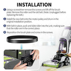 Replacement Belts for Bissell 2910, 2190W PowerForce TurboClean PowerBrush Pet - Image 4