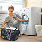 4 Pcs Popup Mesh Laundry Basket, Collapsible Laundry Hamper - Image 6