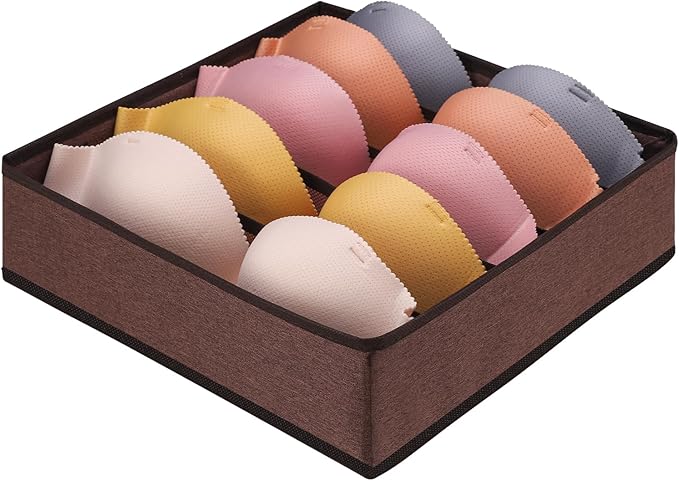 Drawer under Cabinet Clothes Organizer 5 Cell Foldable Storage Cubes Underwear by Unknown