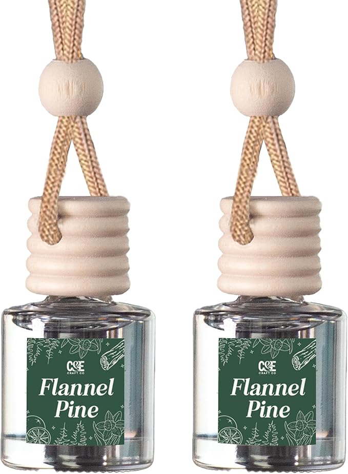 C&E Craft Co Hanging Car Air Freshener Diffuser 2 Pack, Long Lasting Fragrance by CECraftCompany