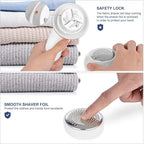 Lint Remover Shaver LtYioe Fabric Shaver USB Rechargeable Sweater Shaver Fabric - Image 6
