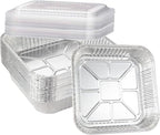 20-Pack Disposable Aluminum Foil Tins by Waytiffer