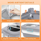25-28lbs Dog Food Storage Container, Collapsible Dog Food Container, Airtight - Image 4