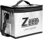 Zeee Fireproof Explosionproof Large Capacity Battery Storage Guard Pouch by ZeeePowerDirect