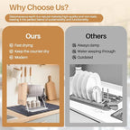 2 PCS Quick Dry Stone Dishes Mats - Image 6
