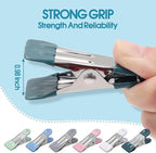 Clothes Pins Heavy Duty 30 Pack, 2.17 Inch Metal Chip Clips, Clothespins - Image 3