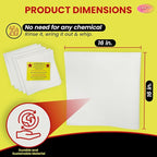 Microfiber Glass Cleaning Cloths, 6 Pack - Image 3