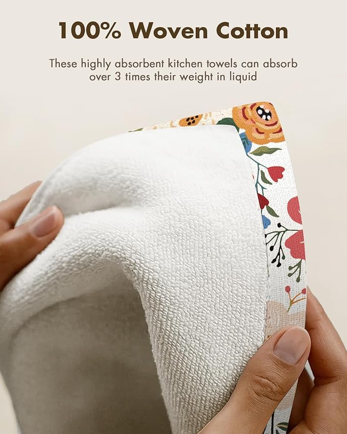 Cotton Kitchen Towels Set of 2 - Image 3