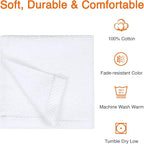 Amazon basics cotton washcloths, Lightweight quick-dry - Image 4