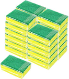 Kitchen Cleaning Sponges, Non Scratch Dishwashing Sponges Scouring Pad by KRIZJUES