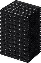 Mordimy 100% Cotton Terry Cloth Dish Cloths, Soft and Absorbent Checkered Dish by Mordimy