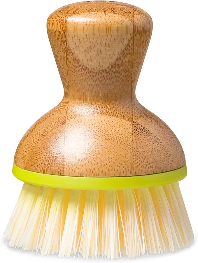Full Circle Bubble Up Bamboo Dish Brush – Family Safe, by FULLCIRCLE