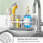 Kitchen Sink Caddy Organizer, Sponge Holder - Image 5