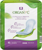 Organyc 100% Certified Organic Cotton Pads Inside and Out by Organyc