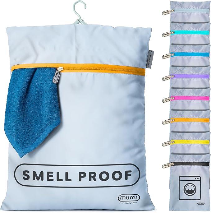 MUMI Travel Laundry Bag – Moisture & Smell-Proof Clothes Bag by MUMI