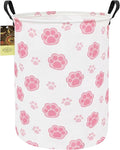 HUNRUNG Laundry Hamper, Large Canvas Fabric Lightweight Storage Basket Toy by HUNRUNG