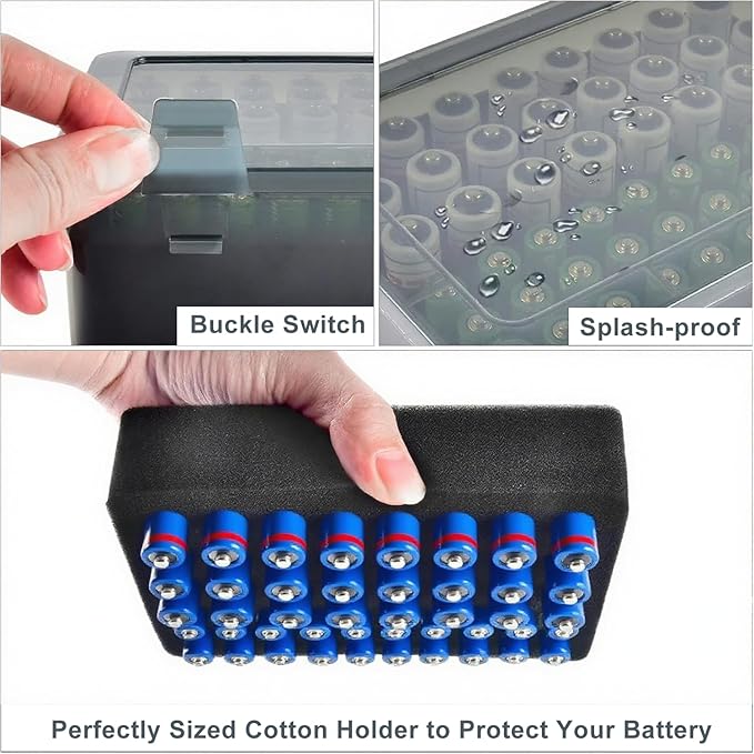 Battery Organizer, Portable Battery Box - Image 5