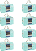VENO 8 Pack Moving Bags, Storage Bins by Veno