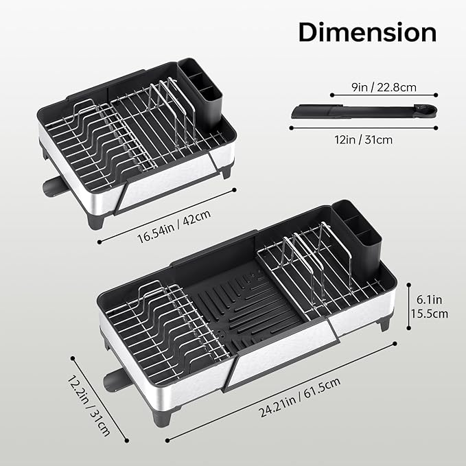 Large Dish Drying Rack - Image 2