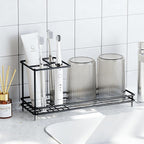 Toothbrush Holders for Bathrooms, Carbon Steel Tooth Brush Holder Electric - Image 2