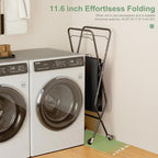 Laundry Basket with Wheels:88L Rolling Laundry Cart Foldable Metal Frame Dirty - Image 4