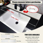 Stone Faucet Mat For Kitchen Sink, 23.6" Diatomite Quick Drying Stone Mat For - Image 4
