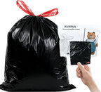 XUXRUS 2.6 Gallon Small Black Bathroom Trash Bags, Tear-Resistant & Leak-Proof - Image 8