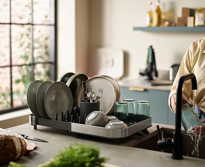 Joseph Joseph Duo Expanding Dish Drying Rack - Image 4