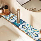 Kitchen Sink Splash Guard 1 PC 14.7 Inch Sink Faucet Mat Splash Guard - Image 7