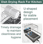 LIYI Dish Drying Rack, Large Dish Rack - Image 5