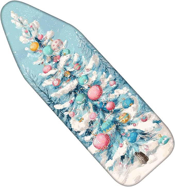 Nuxovilar Ironing Board Covers Snowy Winter Tree Pattern Polyester 15x54 Inches by Nuxovilar