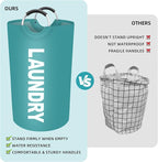 StorageRight 90L Large Laundry Basket, Laundry Hamper, Dirty Clothes Hamper - Image 4