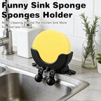 Peeing Scrub Sponge Holder, Funny Sink Sponge Sponges Holder - Image 2