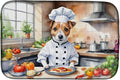 Caroline's Treasures DAC6270DDM Jack Russell Terrier The Chef Dish Drying Mat by CarolinesTreasures