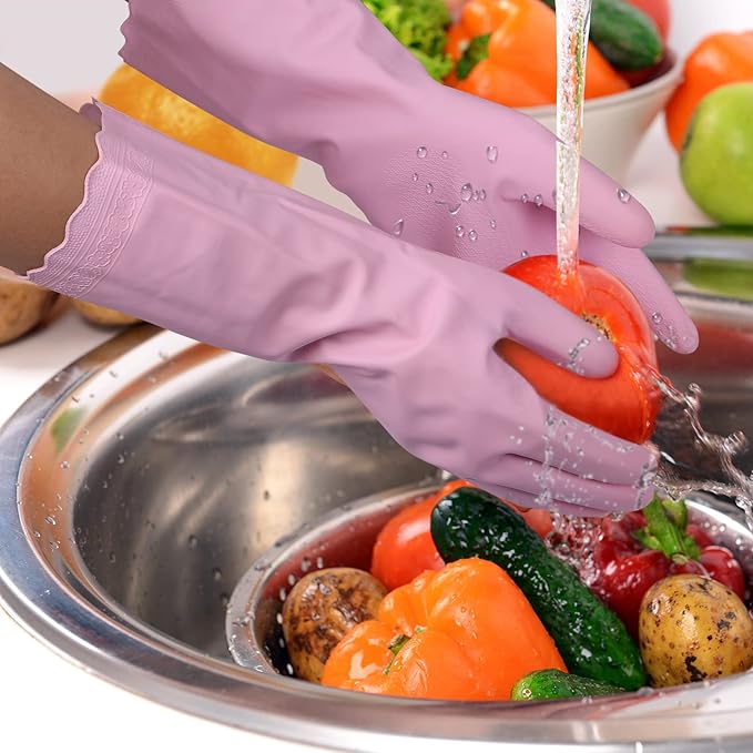 Bamllum Rubber Cleaning Gloves - Image 3