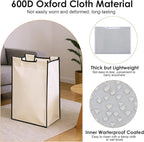 3 Pack Large Laundry Sorter Replacement Bags, 600D Oxford Cloth, Waterproof - Image 3
