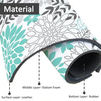 24" X 5.5" Kitchen Sink Splash Guard Faucet Mat Flora Super Absorbent Fast - Image 4