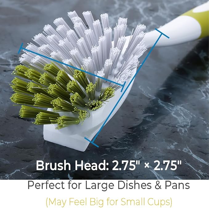 Dish Brush, Dish Scrubber & Kitchen Scrub Brush - Image 2